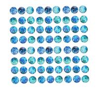 Hemobllo Patchs Cabochons Lumineux 8mm Pour Bijoux Diy, 100 Pièces Constellations Zodiacales, Matériaux Artisanaux Créatifs Pour Décoration Festive, Art Du Bracelet Et Pendentif, Présent Anniversaire
