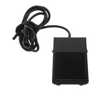 Hemobllo Pédale de Commande Industrielle Momentané Électrique avec Câble de 2 Mètres, Interrupteur à Pédale Marche/arrêt Antidérapant pour Machines-outils et Outils Électriques, Usage