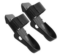 Hemobllo Pédales Plates Réglables pour Rameur Fitness Accessoires Exercice Polyvalents pour Entraînement Complet du Corps à Domicile Confort pour Chaque Gabarit