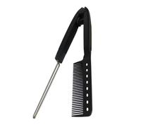 Hemobllo Peigne à Cheveux V Durable Brosse Coiffante Lissante Outil Professionnel pour Redresser et Démêler Cheveux Accessoires de Coiffure Pratiques