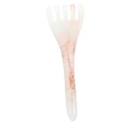 Hemobllo Peigne de Massage Résine à Trois Griffes Grattage Antistatique Fatigue et Stimule Circulation Soin Tête et Cou pour Détente Quotidienne