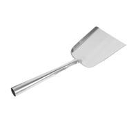 Hemobllo Pelle à Cendre en Acier Inoxydable Pelle de désherbage bêche extérieure Pelle Multifonction Outils de Camping Outils de Foyer extérieur Pelle à Grains Silver