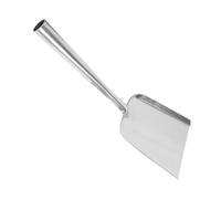 Hemobllo Pelle à Cendre en Acier Inoxydable truelle de randonnée Outils de Camping Outil de Jardinage de Plantation Pelle à Sable multifonctionnelle bêche en métal Silver