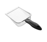 Hemobllo Pelle à Sable Acier Inoxydable pour Outil de Plage Ergonomique à Mailles Fines pour Activités de Jardinage et Nettoyage Animaux de Coquillages et Décoration Outdoor