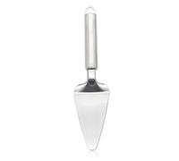 Hemobllo Pelle Acier Inoxydable Coupe Pizza Triangulaire Spatule Coupe Tranche Multifonction pour Pâtisserie et Quiche