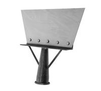 Hemobllo Pelle De Nettoyage pour Jardin Grattoir Métallique pour Enlèvement De De Volaille Outil Multifonctionnel pour Déneigement Et Entretien De Terrain