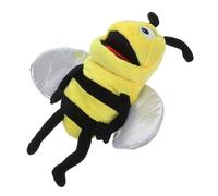Hemobllo Peluche Main Abeille Interactive Douce pour Garçon Fille Marionnette Animal Éducative pour Développement Créativité et Motricité Éveil et Cadeau Anniversaire