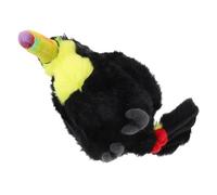 Hemobllo Peluche Toucan Cartoon Jaune Coussin Confortable Décoration Maison Peluche Douce et Adorable Cadeau pour Adultes