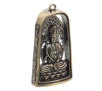 Hemobllo Pendentif en Laiton Breloque Suspendue Décorative Bouddha Mahasthamaprapta Vintage Élégant Or pour Bijoux DIY et Décoration Spirituelle à Domicile