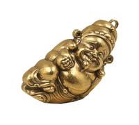 Hemobllo Pendentif en Laiton Doré Style Chinois, Charme Accrocheur pour Bijoux Diy, pour Saison des Fêtes Design Ancien Amulette