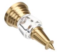 Hemobllo Pendentif Tour Religieuse en Laiton et Acrylique 8 CM Creux et Ouvrable Breloque Spirituelle pour Fabrication de Bijoux Accessoire de Contemplation et Décoration Intérieure