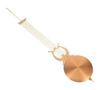 Hemobllo Pendule Métal pour Horloge Murale Accessoire de Mécanisme de Remplacement Balancier pour Réparation et DIY Décoration Murale