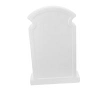 Hemobllo Pet Memorial Stone Foam Tombstone Lightweight Weather Resistant Dog Tribute For Garden Courtyard Indoor DIY Painting