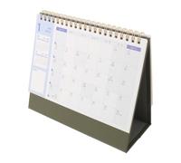 Hemobllo Petit Calendrier de Bureau à Pied, Planificateur Mensuel Papier | Octobre 2026 à Décembre 2027, Organisation Annuelle, Espace D’écriture Renforcé, Usage Maison et Bureau