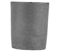 Hemobllo Petit Creuset Graphite Portable pour Fusion et des Métaux Résistant Aux Températures Compatible Fours et Stable et Isolant Thermique