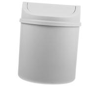 Hemobllo Petite Poubelle de Bureau avec Couvercle Mini Corbeille de Table Compacte pour Salle de Bain et Plan de Travail Poubelle de Bureau Pratique et Peu Encombrante