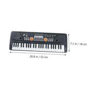Hemobllo Piano Électronique pour Garçon Fille Touches Multifonctionnel Musical Éducatif pour Garçon Fille Apprentissage Sensibilité Musicale et Coordination Main Œil