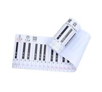 Hemobllo Piano Keyboard Practice Chart Keys Print Music Theory Reference For Beginners And Teachers And Simulation Poster
