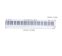 Hemobllo Piano Keyboard Practice Chart Keys Printed Music Score Reference For Beginners And Teaching Aid