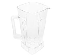 Hemobllo Pichet Mélangeur en Plastique Transparent 2l Carré, Bol de Blender en Pc, pour Smoothies et Jus, Usage Domestique et Commercial