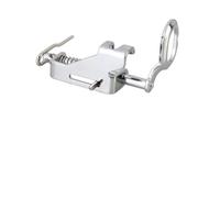 Hemobllo Pied Presseur Métallique à Mouvement pour Machine à Coudre Domestique Accessoire de Quilting et Broderie Compatible avec Singer Brother et Autres