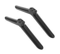 Hemobllo Pieds de Support TV Antidérapants avec Vis, Stabilisateurs pour Téléviseur 40 Pouces, Set 1 Paire avec Patins Souples, Support de Télévision de Table Noir, Accessoire