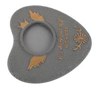 Hemobllo Pierre Tombale Commémorative pour Chien de Cœur, Pierre de Jardin Extérieure Grise Résistante aux Intempéries, Marqueur Funéraire Personnalisé pour Animaux de Compagnie, Monument