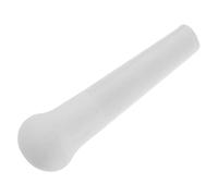 Hemobllo Pilon Céramique pour Cuisine Manche Ergonomique Pilon à Ail et Épices Tige de Broyage Résistante et Réutilisable pour Restaurant et Maison