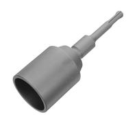 Hemobllo Pilote de Tige de Mise Terre Acier Forgé pour Perceuse à Percussion Compatible avec Mandrin à Percussion Enfonce-pieux de Clôture Métallique Robuste pour Installation Rapide