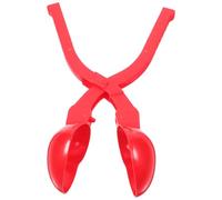 Hemobllo Pince à Boule de Neige Forme de Cœur pour Garçon Fille et Adultes Outil Portable Anti-Gel pour Jeux Hiver Plein Air Fabricant de Boules Léger et Pratique