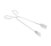 Hemobllo Pince à Bûches pour Barbecue et Foyer Robuste Longue de Outil Ergonomique Antidérapant pour Camping Prise Facile de Charbon et Bois de Chauffage