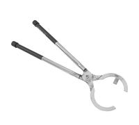 Hemobllo Pince à Creuset en Acier Inoxydable Petite Taille 1 Kg Outil de Fusion et Formage des Métaux pour Bijouterie Accessoire pour Four de Fusion Or Argenté Cuivre