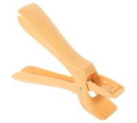 Hemobllo Pince Anti-brûlure Bol Clip Inoxydable avec Poignée Isolante Résistante Chaleur pour Cuisine et Compacte et Antidérapante pour Plats Chauds