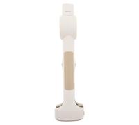 Hemobllo Pince Cuisine en Silicone Beige Prise Ergonomique Confortable, Résistante Chaleur et Facile à Nettoyer pour Servir et Cuire Vapeur
