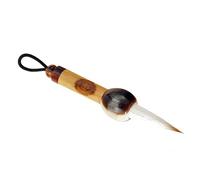 Hemobllo Pinceau de Calligraphie Chinoise Mini Portable, Pinceau D'écriture pour Calligraphie, Plastique et Poils Mixtes, Petit Pendentif, pour Débutants et Artistes, Peinture Chinoise