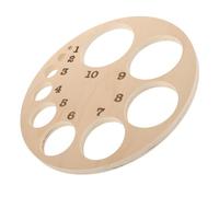 Hemobllo Planche Bois de Dilatation Cervicale Outil Pédagogique pour Cours Éducation à Accouchement Modèle Anatomique pour Étudiants