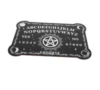 Hemobllo Planche de Divination Bois Pendule avec Alphabet Gravé Outil Esprit pour Rituels et Décision Plaque pour Débutants et Décoration