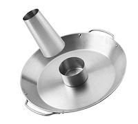 Hemobllo Plaque De Poulet Grillée Rôtissoire À Volaille Grille en Acier Support pour Poulet D'Intérieur Grand Barbecue Rôtissoire D'Extérieur Acier Inoxydable