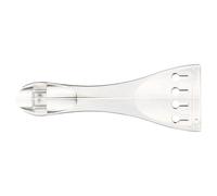 Hemobllo Plaque de Queue Violon Transparent Accessoire Violin Pratique Plastique Remplacement Facile et Léger pour Violon Adulte