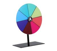 Hemobllo Plaque Tournante De Loterie Accessoire De Jeu De Roue Roue Tournante pour Les Prix Plateau Tournant pour Prix De Jeu Rond Plateau Tournant en Acrylique Faveur du Parti Acrylique