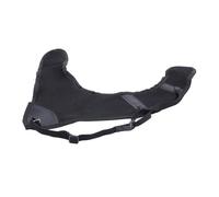 Hemobllo Plastron Professionnel Noir Respirant pour Tir à L'Arc Protection Thoracique Portable et Légère Ajustable pour Chasse et Sports en Plein Air