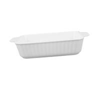 Hemobllo Plat à Cuisson Céramique avec Double Poignée Plat Rectangulaire Polyvalent pour Cuisson Au Four Micro Ondes Congélateur et Lave pour Lasagnes Gratins et Salades Petite