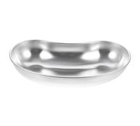 Hemobllo Plateau Acier Inoxydable Épais Plateau Curvé pour Instruments pour et Collecte de Usage Chirurgical et Laboratoire