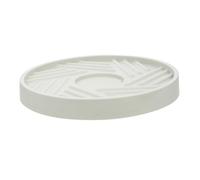 Hemobllo Plateau de Drainage pour Pot de Fleurs Rond avec roulettes Support de Plantes pour Jardinière Surface Antidérapante Déplacement Pratique Design Moderne et Élégant