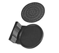 Hemobllo Plateau Égouttoir Café Antidérapant Résistant Chaleur pour Machine à Café Espresso Mini Bac Vidange Compact Noir