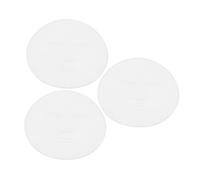 Hemobllo Plateaux en Silicone pour Masques de Boue Visage 3 Pièces Taille Moyenne Adaptés aux Fabricants de Masques Femmes Usage Maison et Professionnel aux Algues
