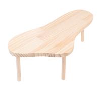 Hemobllo Plateforme Bois pour Hamster avec Support Accessoire pour Cage de Petits Animaux pour Jouer et Grimper