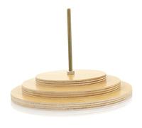 Hemobllo Plateforme Solide pour Griffoir Chat Accessoire DIY pour Étagère Résistante Base Stable pour Poteau Scratcher