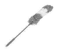 Hemobllo Plumeau Télescopique Flexible Anti-poussière, Brosse Ménagère Électrostatique, Outil de Nettoyage pour Meubles et Voiture, Balayeuse à Poussière Légère et Maniable, pour Zones