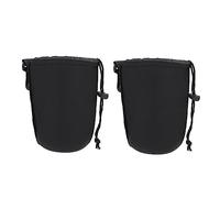 Hemobllo Pochette pour Objectif De Taille Moyenne Pochette pour Objectif D'appareil Photo Isolation Thermique Cordon De Serrage D'objectif en Néoprène